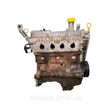 Двигун 1.6mpi 8v бензин K7MF710 Renault Dacia (2005-2012)