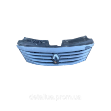 Решітка радіатора верхня Renault Logan (2004-2012) оригінал 8200752748