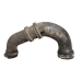 Патрубок інтеркулера (турбіни) Dacia-Renault Logan (2008-2012)