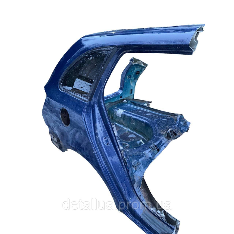 Задня права четвертина з підлогою багажника Skoda Fabia 2 універсал ( combi ) (2010-2015 )  колір lf5a, оригінал